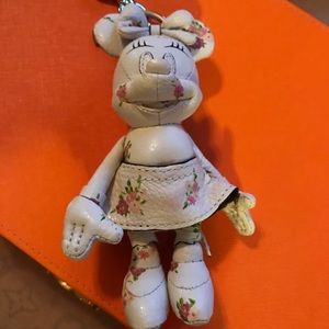 SOLD‼️Coach x Disney Minnie Mouse Key Fob